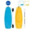 Pelican Sport Combo - 2 Solo Kids Kayaks With Paddles - Yellow/Blue 2 Pelican Sport Combo - 2 Solo Kids Kayaks With Paddles - Yellow/Blue -Kayak Series Shop Combo Solo Jaune Bleu Poignee TOP