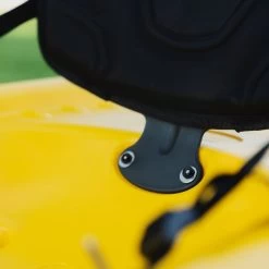 Ergoform™ Backrest Only - Black & White -Kayak Series Shop PS1562 Ergoform backrest closeviewonSolokayak Pelican