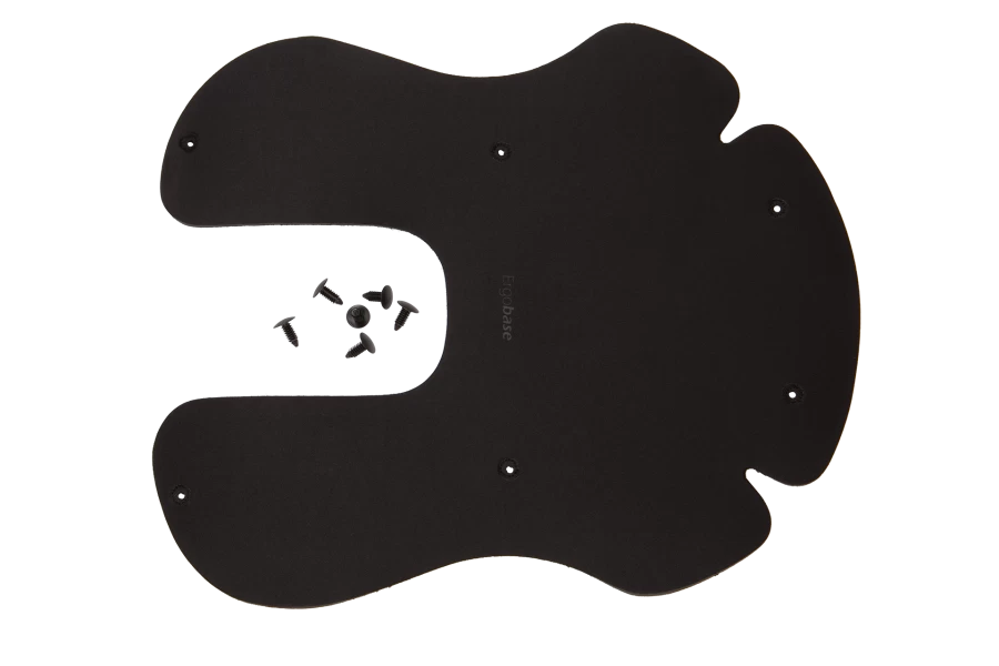 Black Long Ergobase™ - Seat Only 3 Black Long Ergobase™ - Seat Only